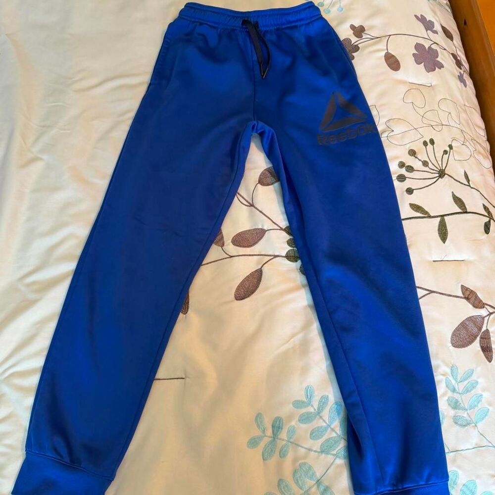 Reebok Men's Blue Joggers-tracksuits